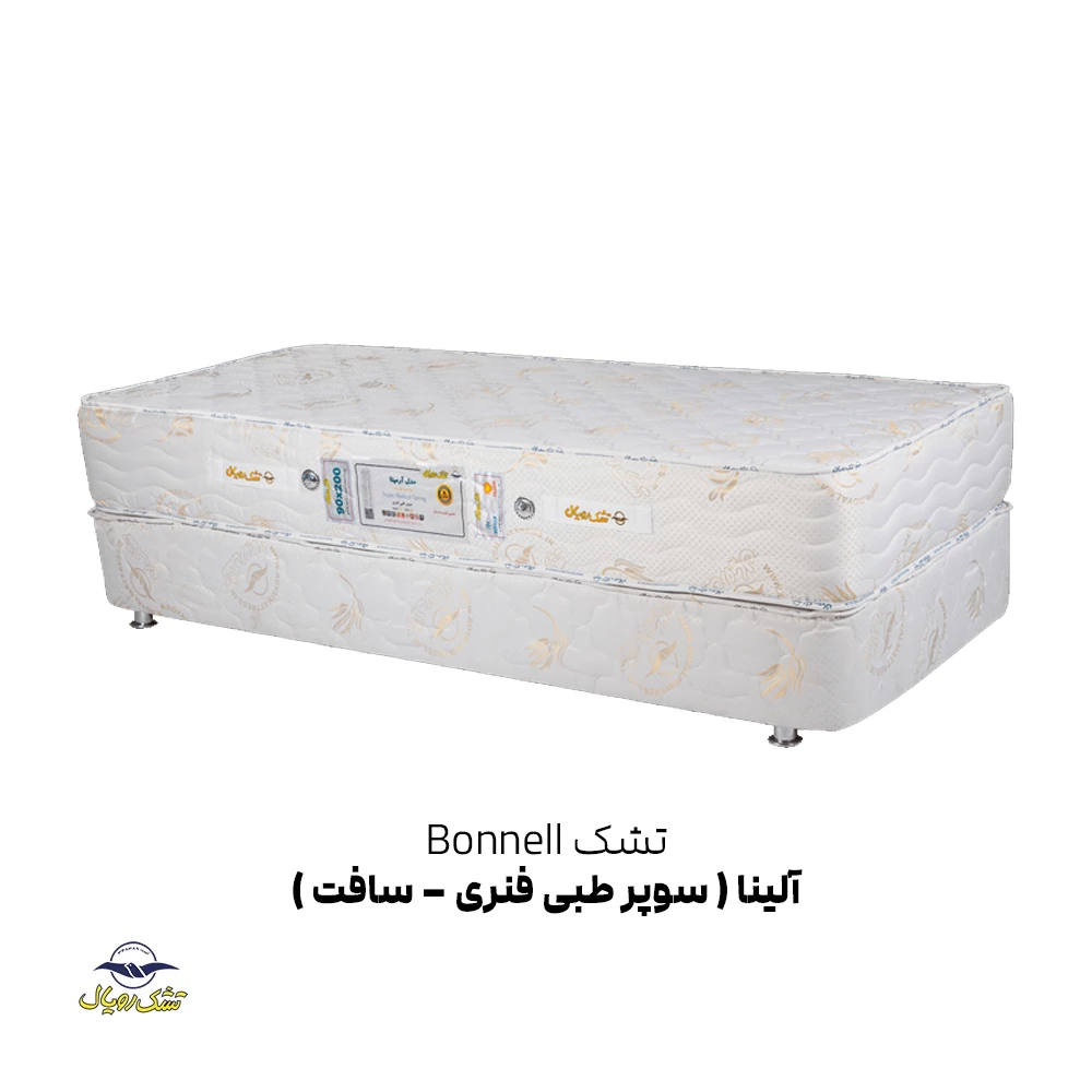 خرید تشک آلینا سوپر طبی فنری سافت با ابعاد متنوع